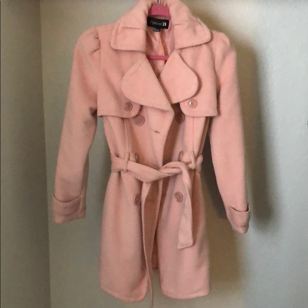 Pink Pea Coat